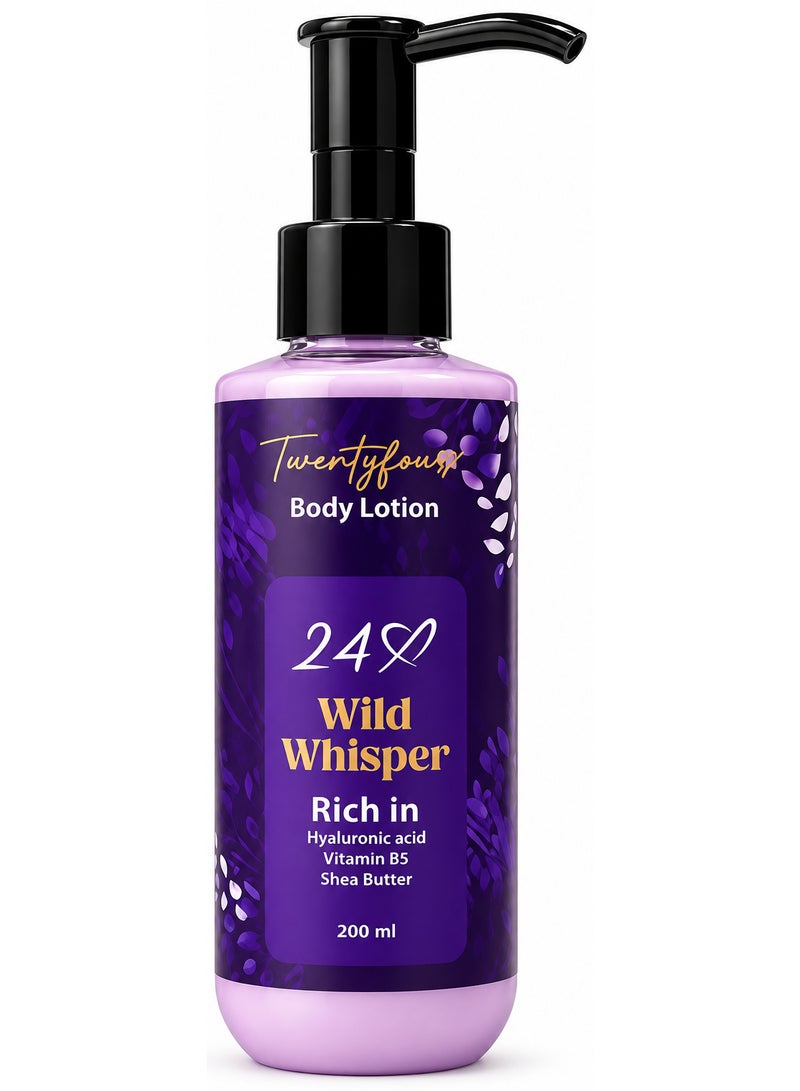 Purex 24X Wild Whisper Body Lotion - 200 ml - Image 1
