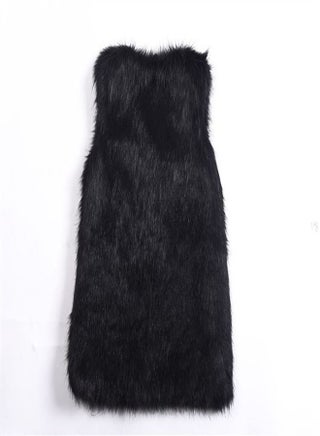 Medium Long Warm Imitation Fox Fur Vest Black - pzsku/Z11D98B59D77C125D08C0Z/45/_/1670474683/553aee4d-de83-4cfd-bd37-98ada6ca3db5
