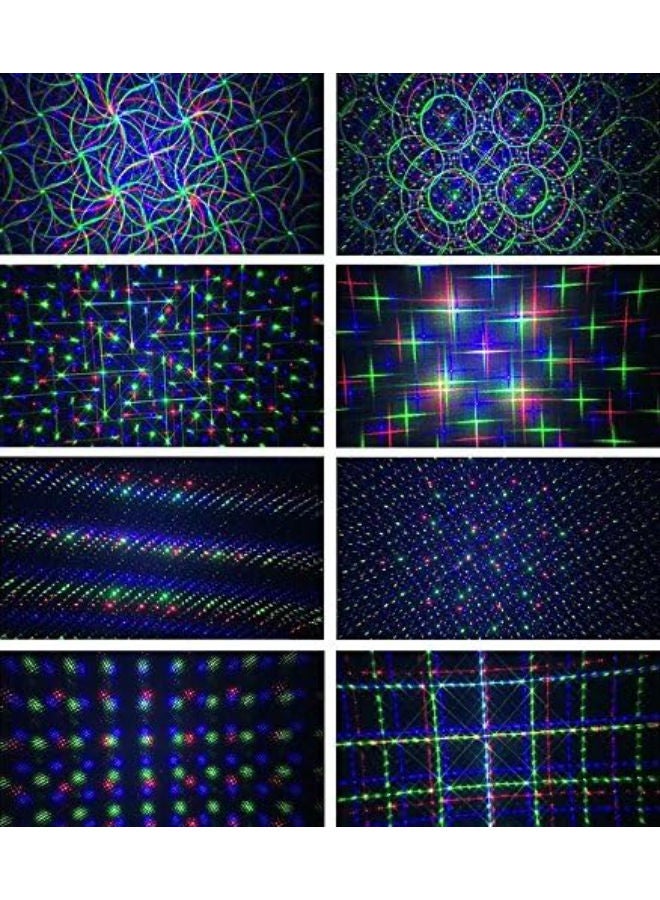 جهاز عرض ليزر خارجي بـ 8 أنماط مع ريموت وقفل أمان - Image 2