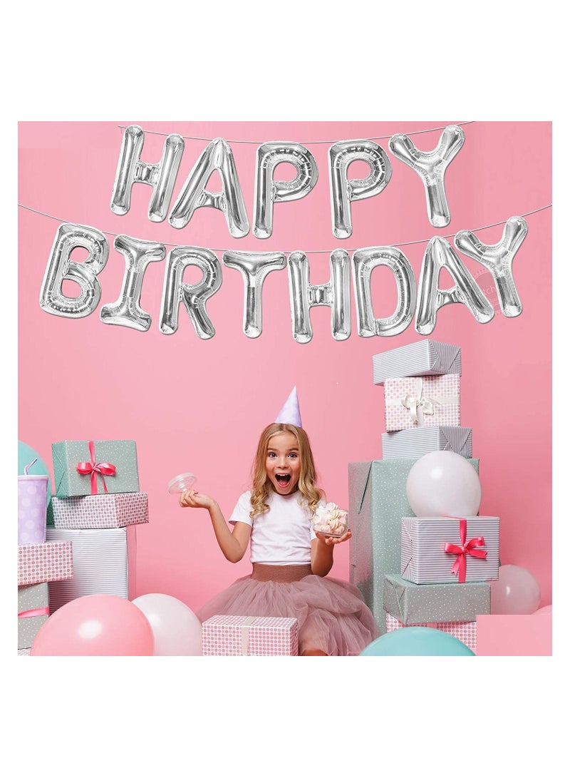 هايلاند لافتة عيد ميلاد سعيد من رقائق الفضة لتزيين أعياد الميلاد للأطفال والرجال والنساء - Image 5