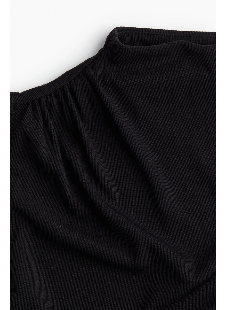 H&M Ribbed Turtleneck Top