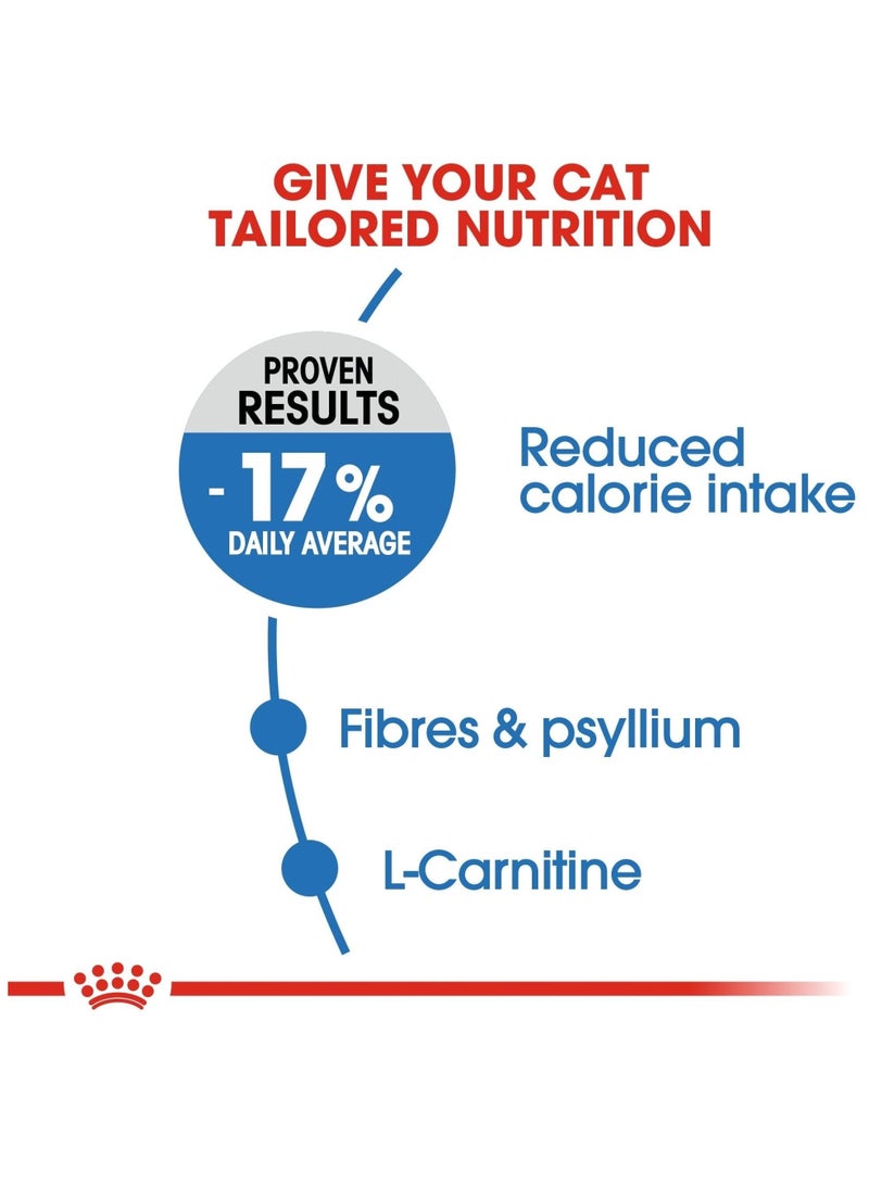 ROYAL CANIN Light Weight Care Adult Cat Dry Food 8kg - Image 2