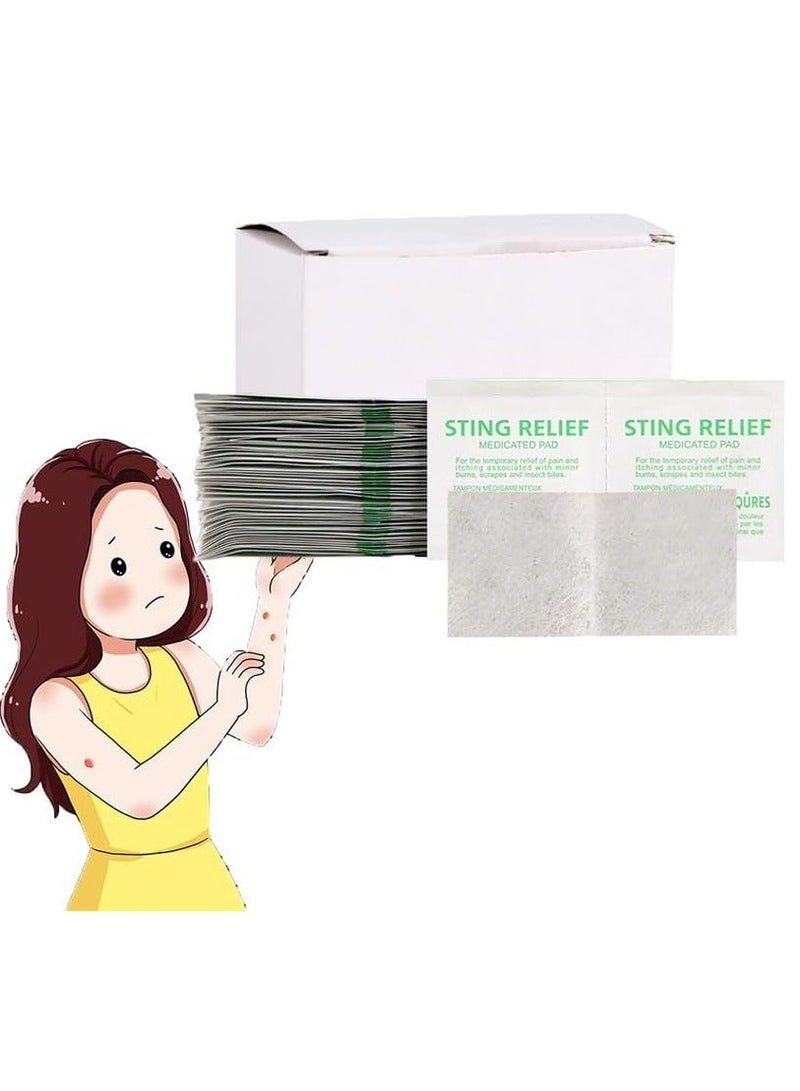 Mosquito and Insect Repellent Wipes Natural With Botanical Extracts, Long lasting, Free Travel Size 100 Individually Wrapped
