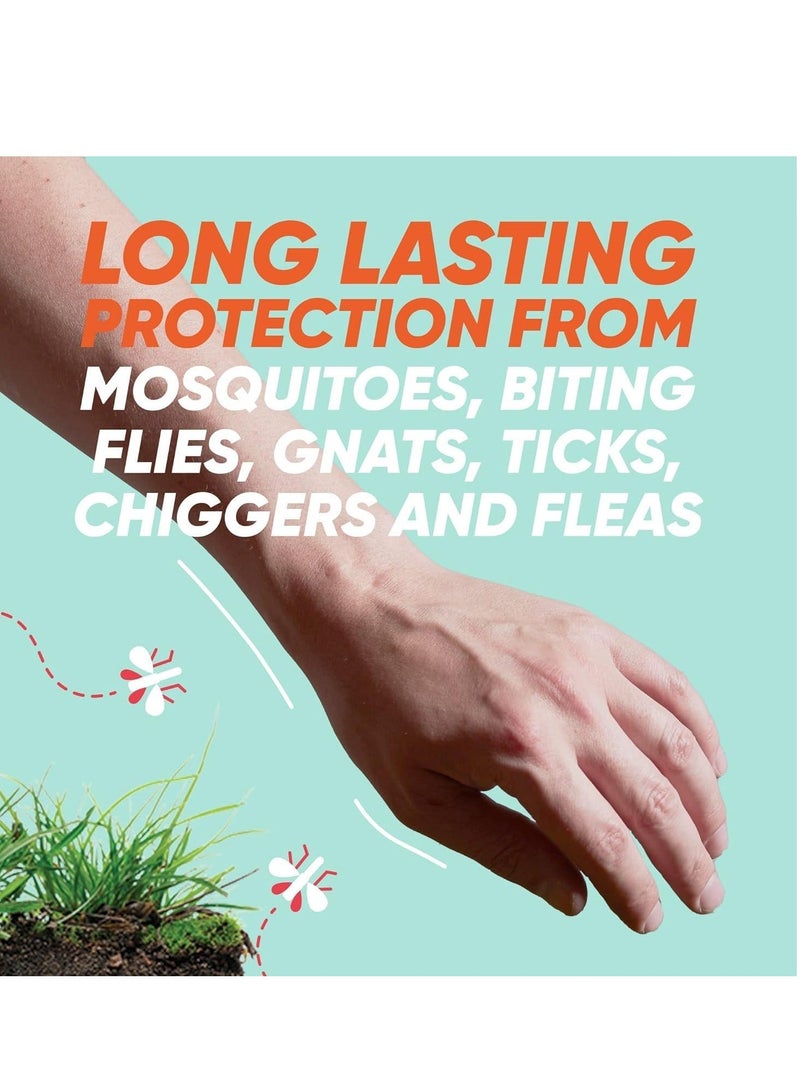 Mosquito and Insect Repellent Wipes Natural With Botanical Extracts, Long lasting, Free Travel Size 100 Individually Wrapped