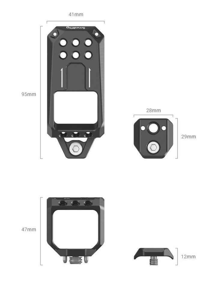 SMALLRIG - SmallRig MD3990 Top Plate for Sony FX30 / FX3 XLR Unit - Image 1