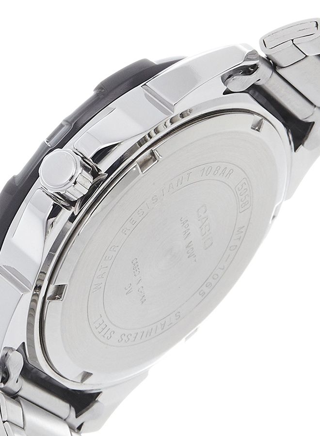 CASIO Men Stainless Steel Analog Quartz Watch MTD-1065D-1AVDF - Image 3
