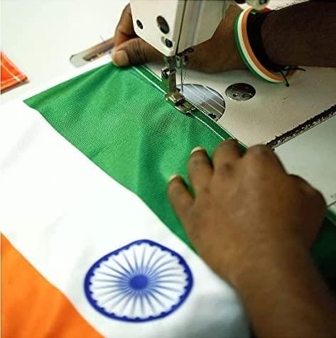 IVillage Indian National Flag 3x2 Feet Polyester | Washable Outdoor Weather Proof Tiranga Jhanda for Home Balcony, Office & Republic Day Decoration - Image 5