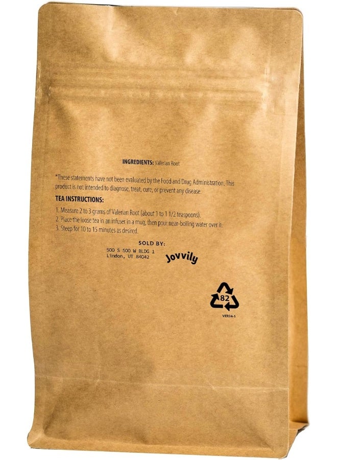 Jovvily جوفلي جذر فاليريان (مقطع ومصفى) - 8 أونصات - شاي عشبي - يخنات - للاسترخاء ونوم هادئ - Image 2