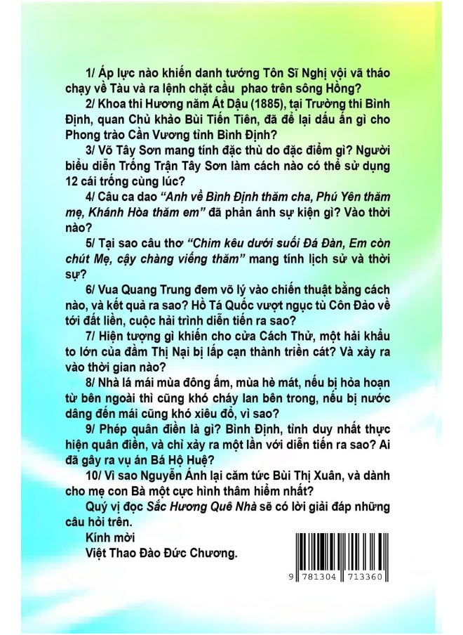 SẮC HƯƠNG QUÊ NHÀ