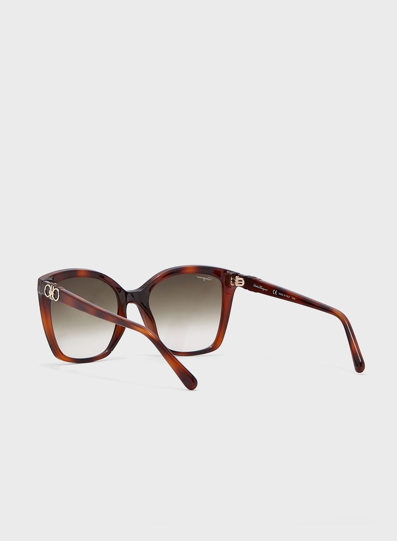 FERRAGAMO Rectangle Sunglasses - Image 2
