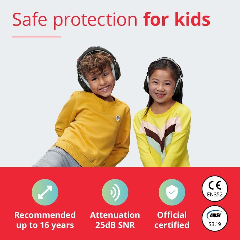Alpine Muffy Noise Cancelling Headphones for Children aged 3 to 16 Years – Superior Quality Children's Noise Cancelling Headphones – Comfortable Hearing Protection with Adjustable Headband - Image 2