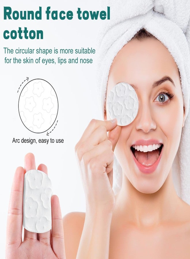 BODFPPC Premium Cotton Rounds for Face, 300 Count Makeup Remover Pads, 100% Pure & Natural Facial Cleansing Round Pads, Hypoallergenic, Lint-Free - Image 4