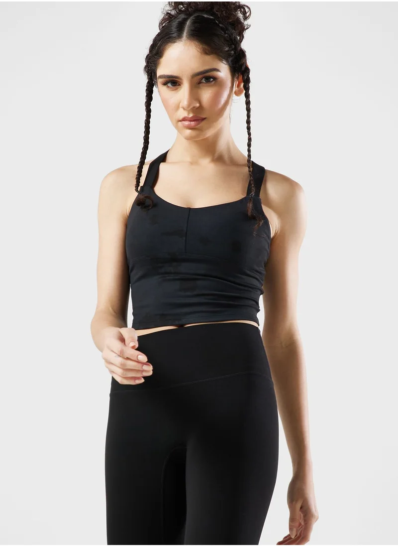 FRWD Longline Camo Print Sports Bra