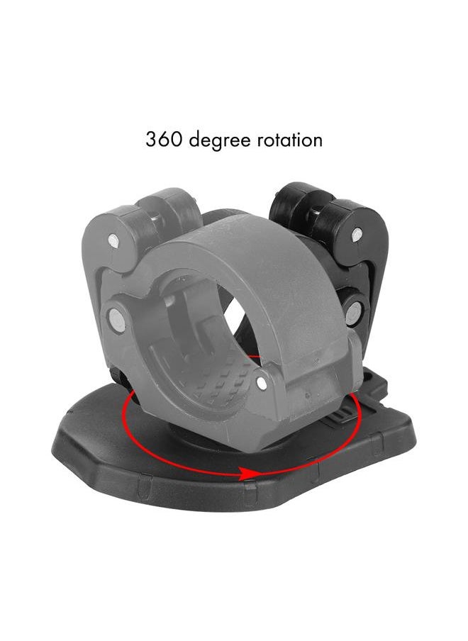 Thoraya - Plastic Black Outdoor Helmet Strobe Special Adapter Mount for Bike Bicycle - Image 1