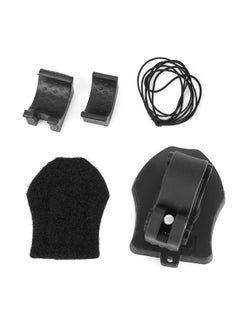Plastic Black Outdoor Helmet Strobe Special Adapter Mount for Bike Bicycle