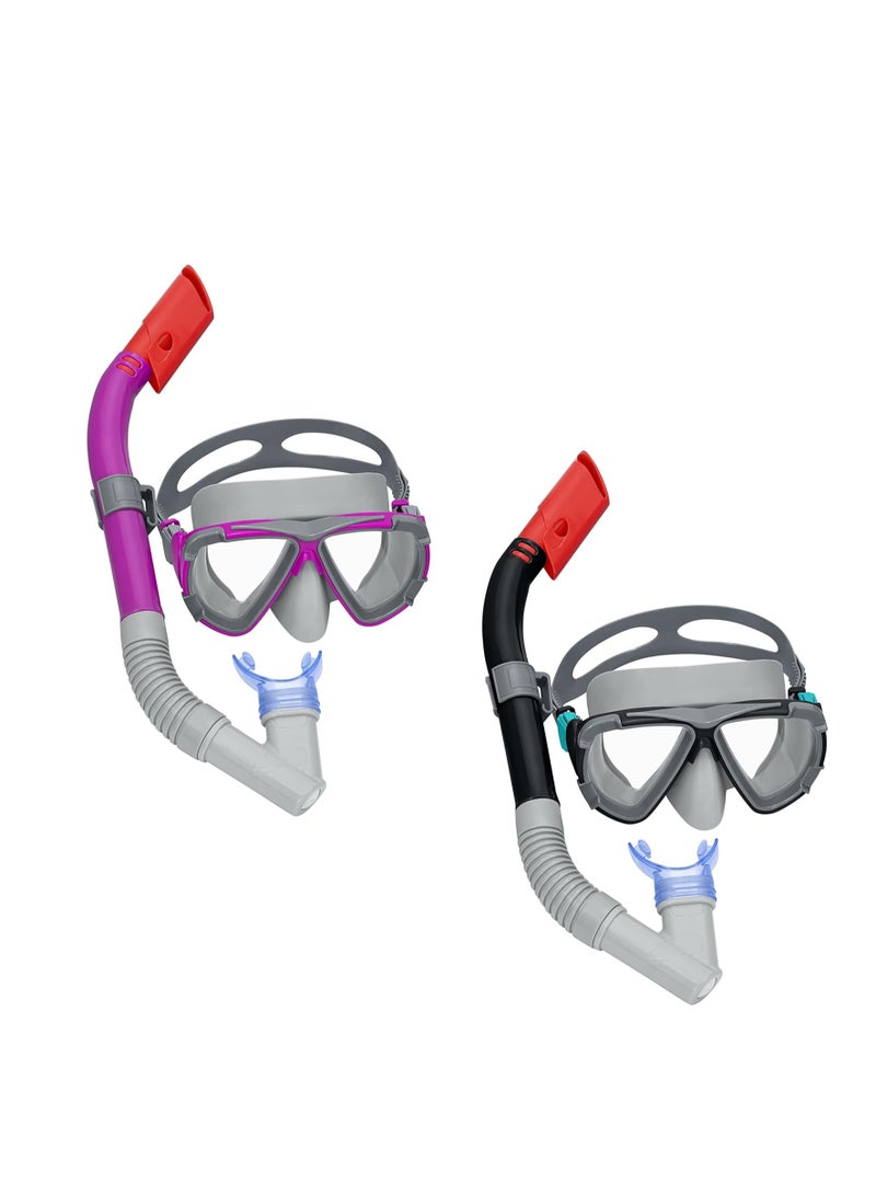بست واي Bestway Adult Snorkel Mask | Swim Goggles for Diving - 1pcs - No:24029 - Image 1