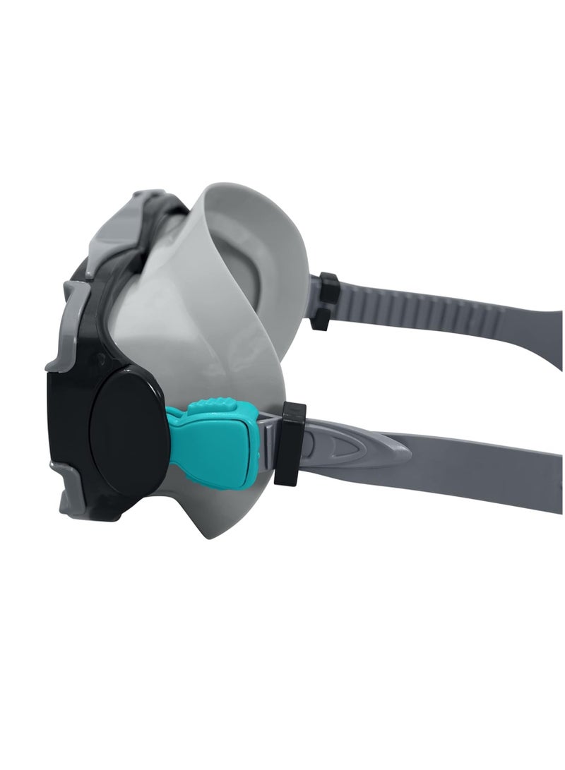 بست واي Bestway Adult Snorkel Mask | Swim Goggles for Diving - 1pcs - No:24029 - Image 4