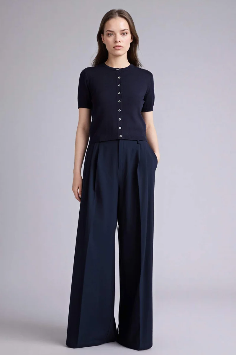 DeFacto Regular Fit Crew Neck Cardigan