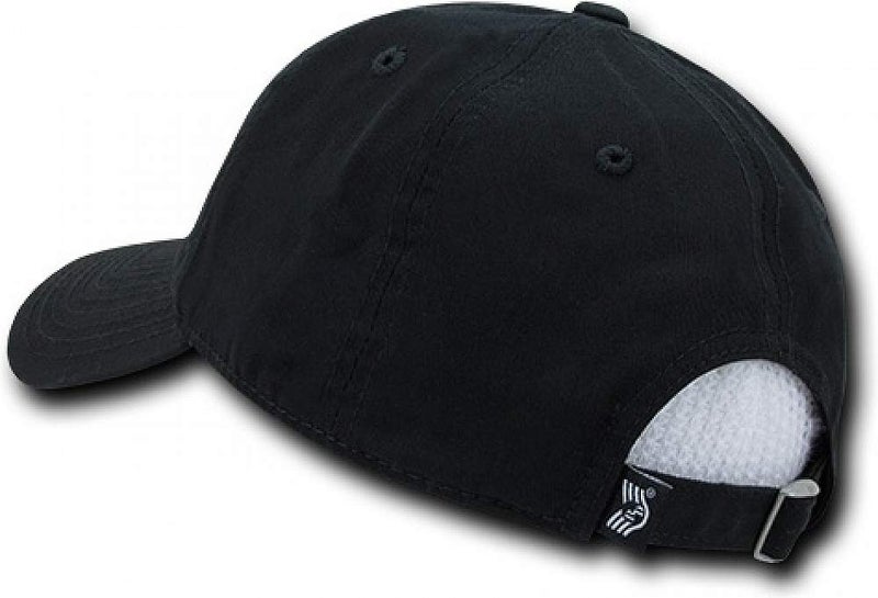 Rapid Dominance Rapiddominance Mens Baseball Relaxed Graphic Cap,Thin Blue Line, Black, Black - Image 3
