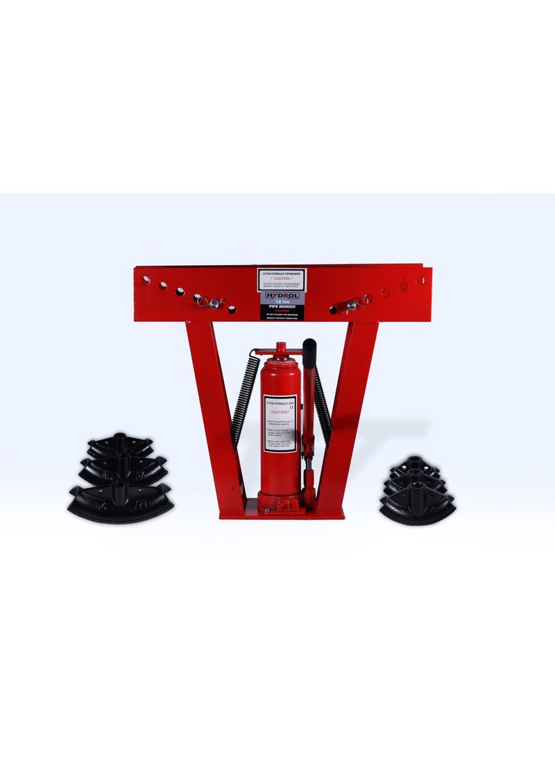 Hydrol Hydraulic Pipe Bender 25 Ton with Dies, Manual, SWG-25 - Image 2