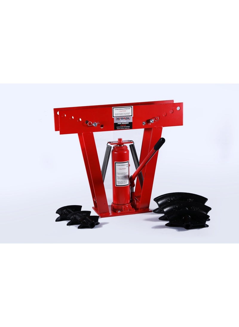 Hydrol Hydraulic Pipe Bender 25 Ton with Dies, Manual, SWG-25 - Image 1