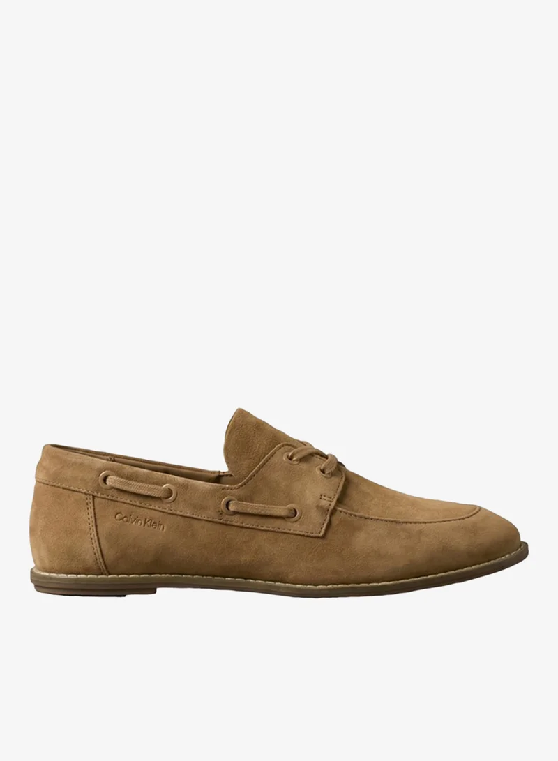 Calvin Klein Suede Boat Shoes