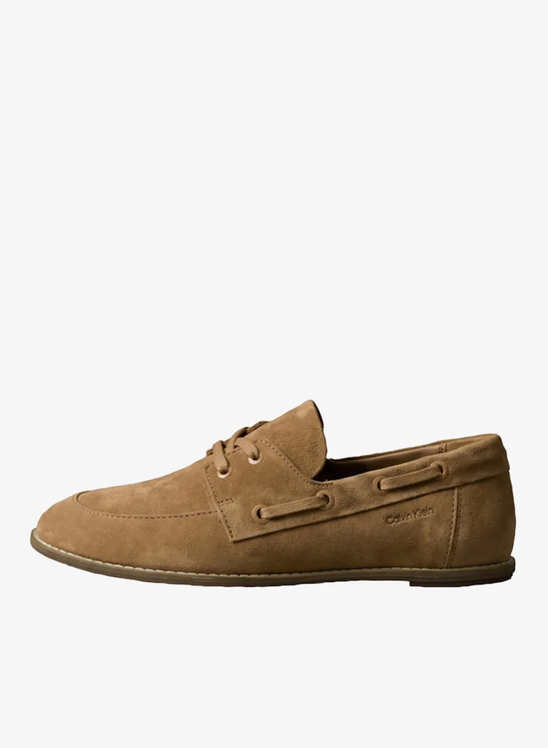 Calvin Klein Suede Boat Shoes