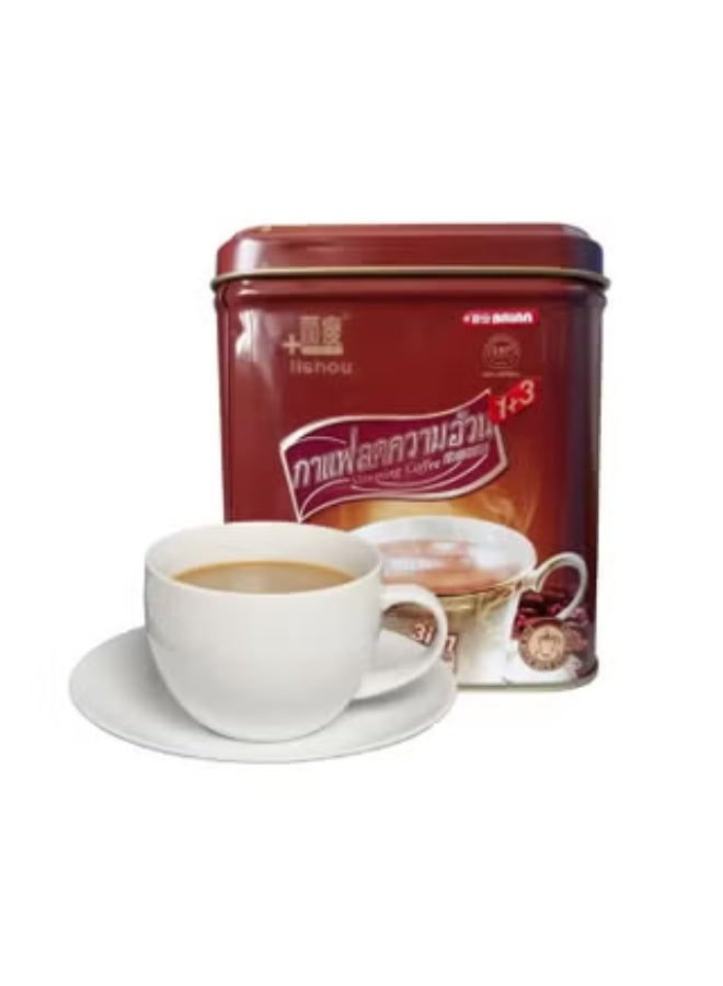 Lishou Coffee 4 cans インスタントコーヒー Lishou Original Lishou Coffee 15 Sachets | Best Price Oman