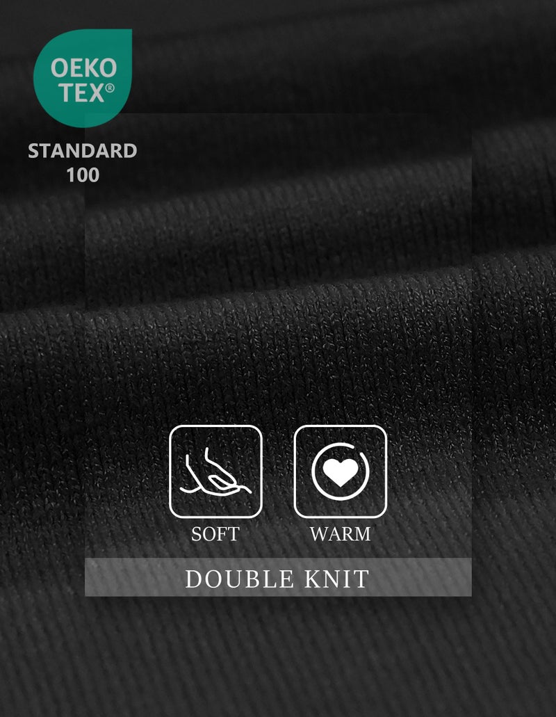 Puli بولي سترة بونشو نسائية سوداء كبيرة بواجهة متقاطعة - Image 2