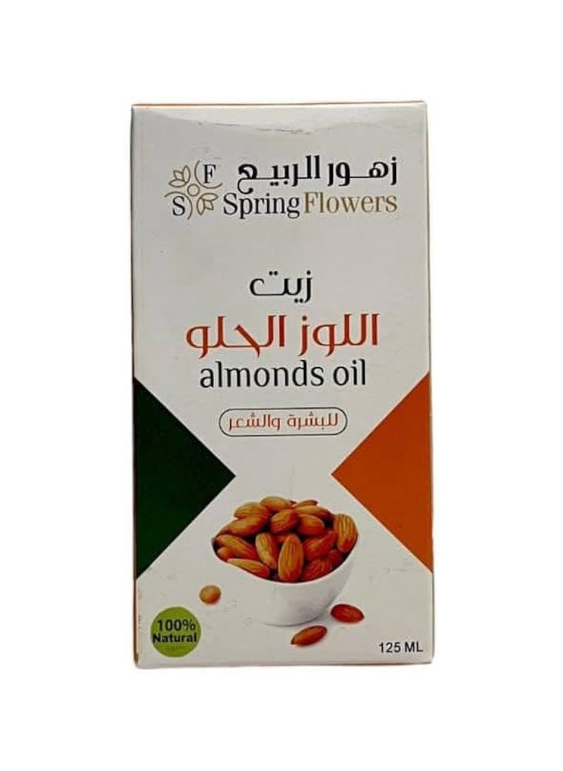 سبرينج فلاورز - زيت اللوز الحلو 125مل - Image 1