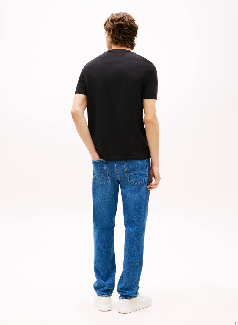 TOMMY HILFIGER Patch Pocket Crew Neck T-Shirt - Image 2