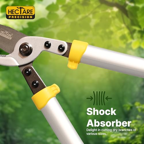 HECTARE Heavy Duty Loppers - 35mm Cutting Capacity Tree Branch Cutter. Precision Bypass Lopper for Gardening, Landscaping, and Tree Pruning with Metal Blades - Image 4