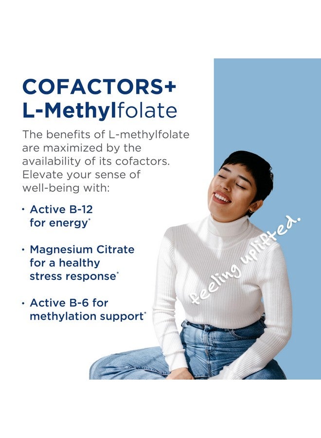 MethylPro L Methylfolate 5mg + Cofactors - L-Methylfolate Supplement with Magnesium Citrate, Vitamin B6, and B12 Vitamins for Optimal Metabolism - Homocysteine Support Supplement (30 Capsules) - Image 2