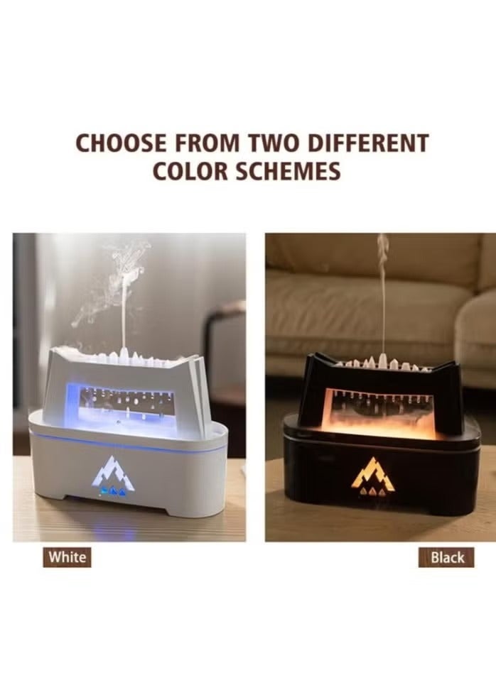 دريمزون موزع الزيوت العطرية Rain Cloud، مرطب Rain Cloud سعة 250 مل، مرطب هواء LED بـ 7 ألوان، موزع روائح للزيوت العطرية، موزع زيوت عطرية للمنزل والمكتب - Image 2