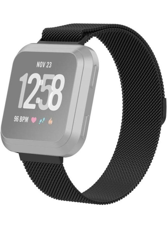 NIBEMINENT Milanese Replacement Wrist Strap Watchband For Fitbit Versa Gold - Image 3