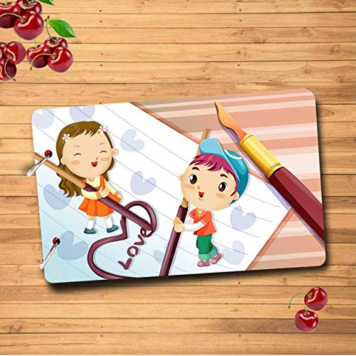 Webelkart Wooden DIY Scrapbook Memory Book, Photo Album- 26 x 16 x 4 cm (30 Black Sheets, 0.5 kg) - Image 1