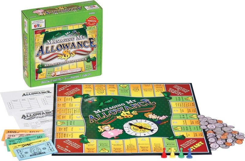Learning Advantage Managing My Allowance Board Game - Educational Money Management for Kids - Image 2