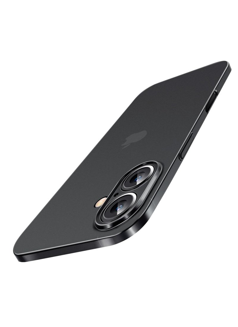 ELTRAZONE iPhone 16 Plus Slim Case, 0.2mm Fit [Paper-Thin] Lightweight Case Matte Finish PP Back Cover Protection [Anti-Fingerprints & Yellowing], Compatible with iPhone 16 Plus 6.7 Inch – Translucent Black - Image 1