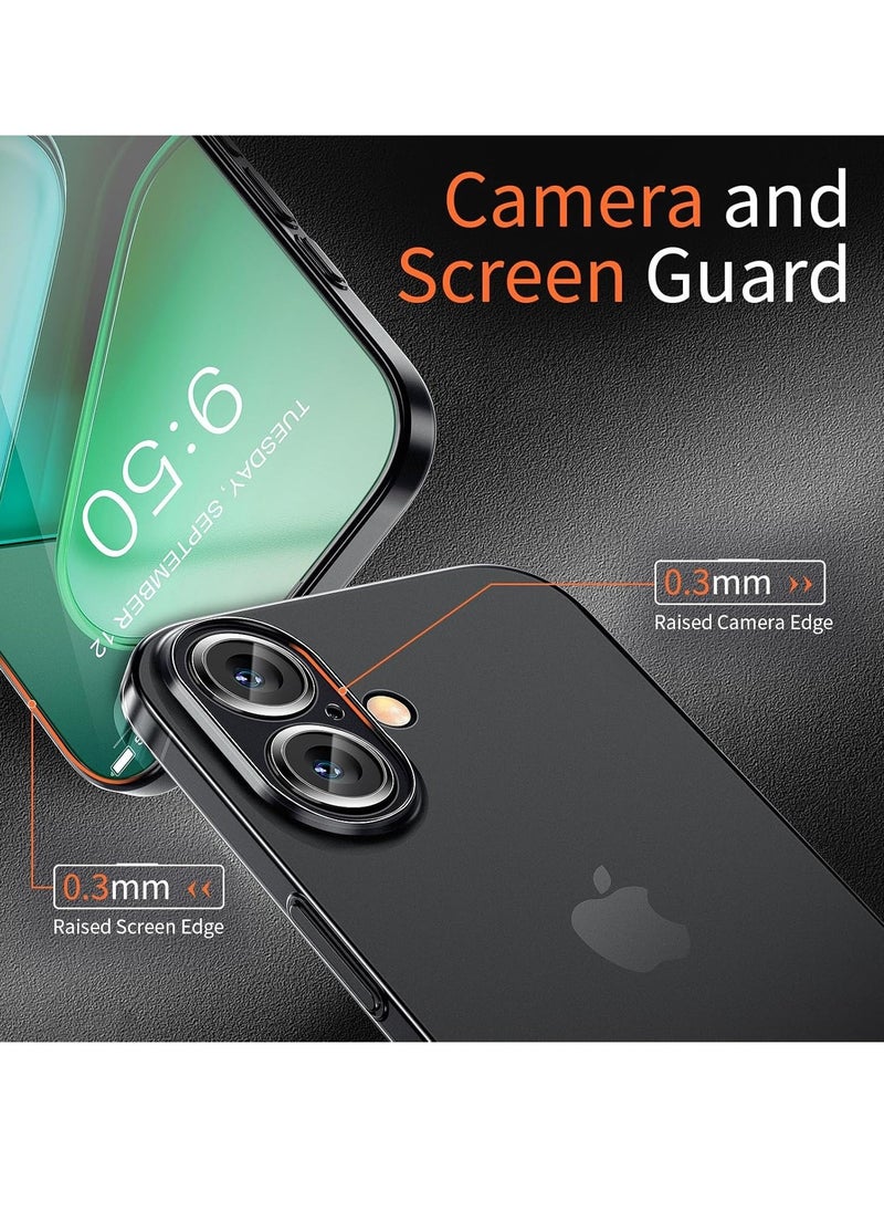 ELTRAZONE iPhone 16 Plus Slim Case, 0.2mm Fit [Paper-Thin] Lightweight Case Matte Finish PP Back Cover Protection [Anti-Fingerprints & Yellowing], Compatible with iPhone 16 Plus 6.7 Inch – Translucent Black - Image 2