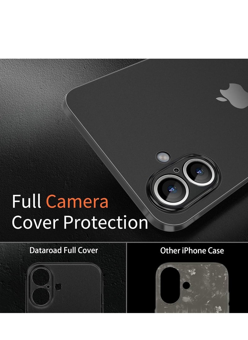 ELTRAZONE iPhone 16 Plus Slim Case, 0.2mm Fit [Paper-Thin] Lightweight Case Matte Finish PP Back Cover Protection [Anti-Fingerprints & Yellowing], Compatible with iPhone 16 Plus 6.7 Inch – Translucent Black - Image 4