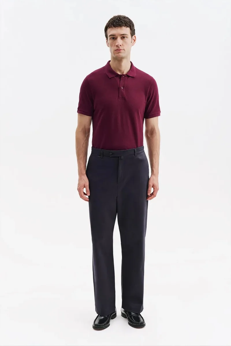 GIESTO Men's Cotton-Lycra Suit Pants
