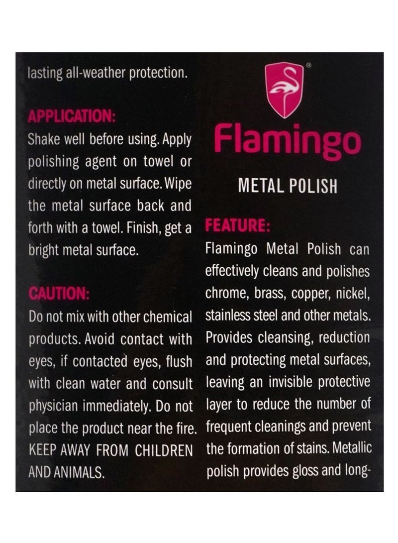 Flamingo Metal Polish 300 ML - Image 3