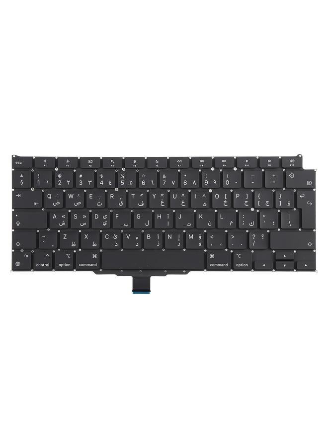 erorex For MacBook Air 13.3 inch M1 A2337 2020 Big Enter Arabic Version Keyboard - Image 2