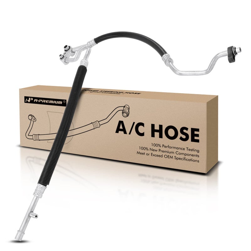 APremium AC Suction and Discharge Line Hose Assembly Compatible with Chevrolet Corvette 2005 2006 2007 2008