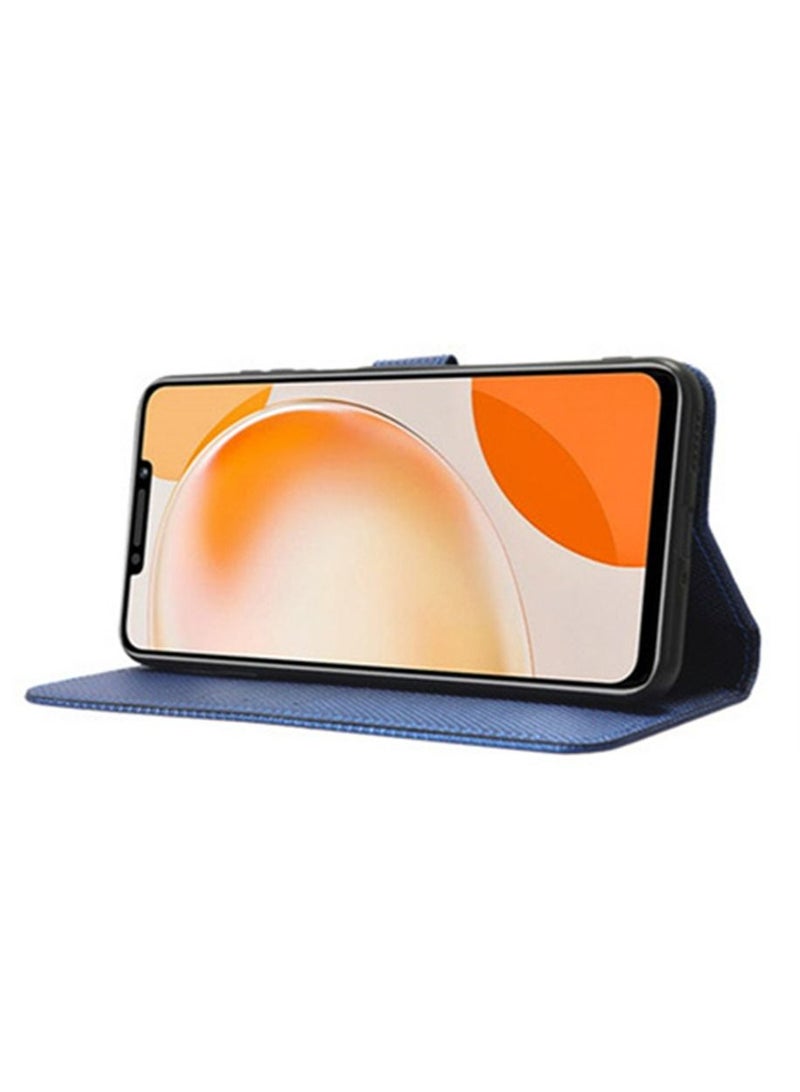 Huawei Enjoy 60X Case Cover with Card Wallet Slots Bracket Holder TPU + PU Leather Flip Case Back Cover for Huawei Enjoy 60X - Image 4