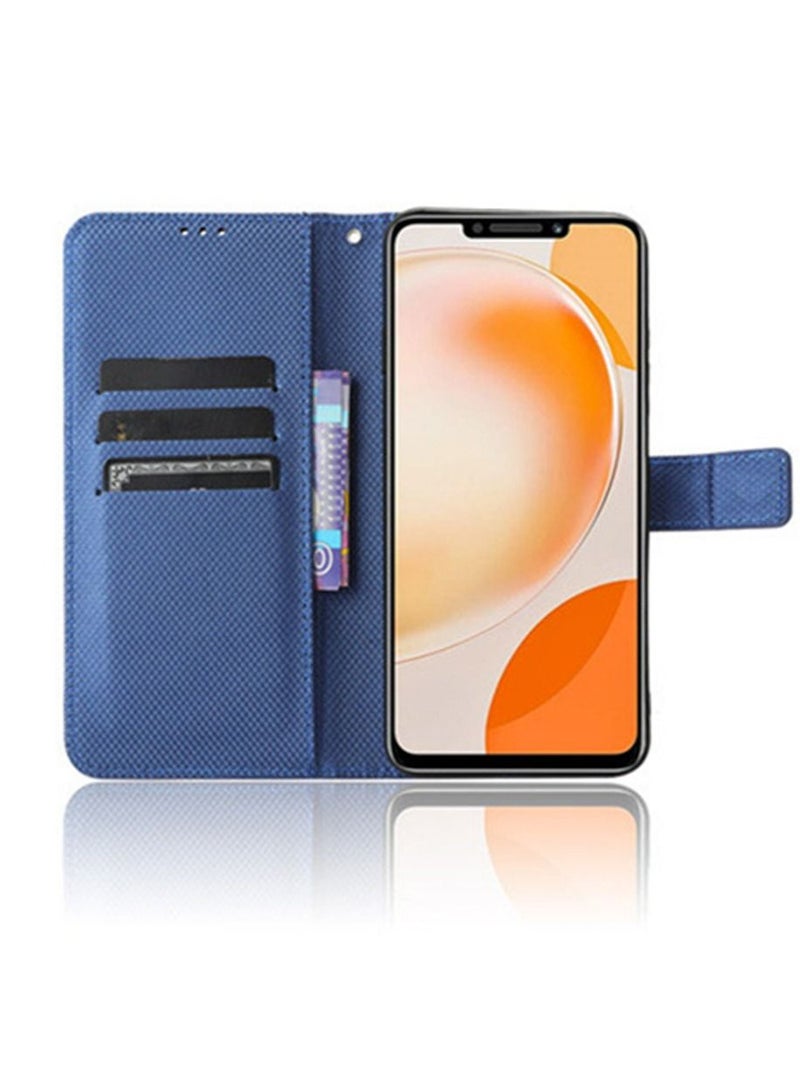 Huawei Enjoy 60X Case Cover with Card Wallet Slots Bracket Holder TPU + PU Leather Flip Case Back Cover for Huawei Enjoy 60X - Image 3