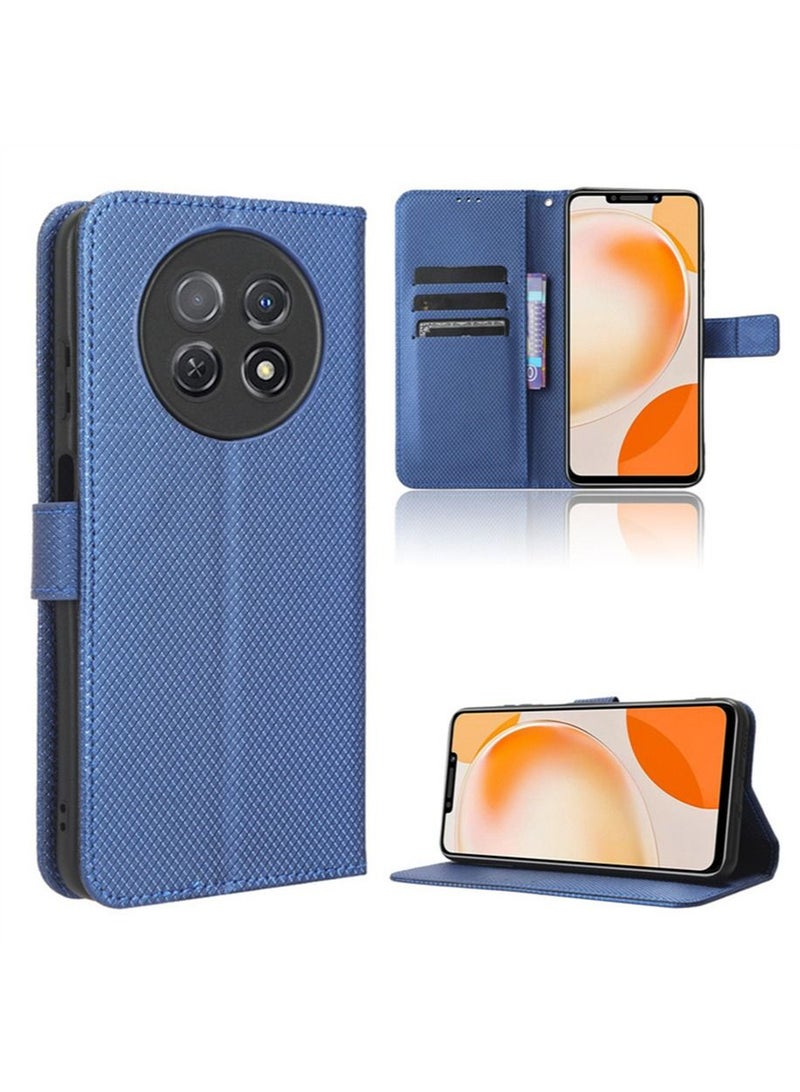 Huawei Enjoy 60X Case Cover with Card Wallet Slots Bracket Holder TPU + PU Leather Flip Case Back Cover for Huawei Enjoy 60X - Image 5