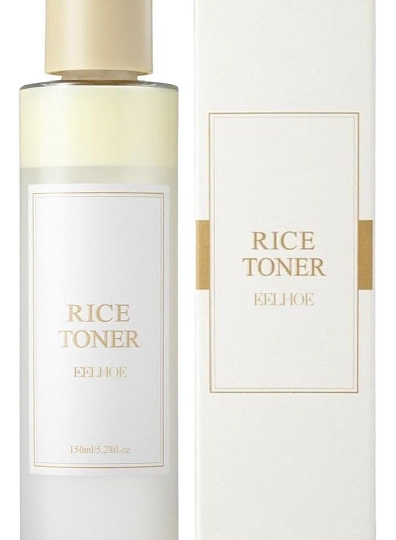 EELHOE تونر الأرز 77.78% مستخلص الأرز النياسيناميد تونر مرطب للجمال من 150 مل - Image 2