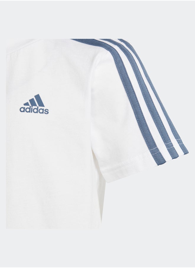 Adidas - Essentials 3-Stripes Tee and Shorts Set - Image 1