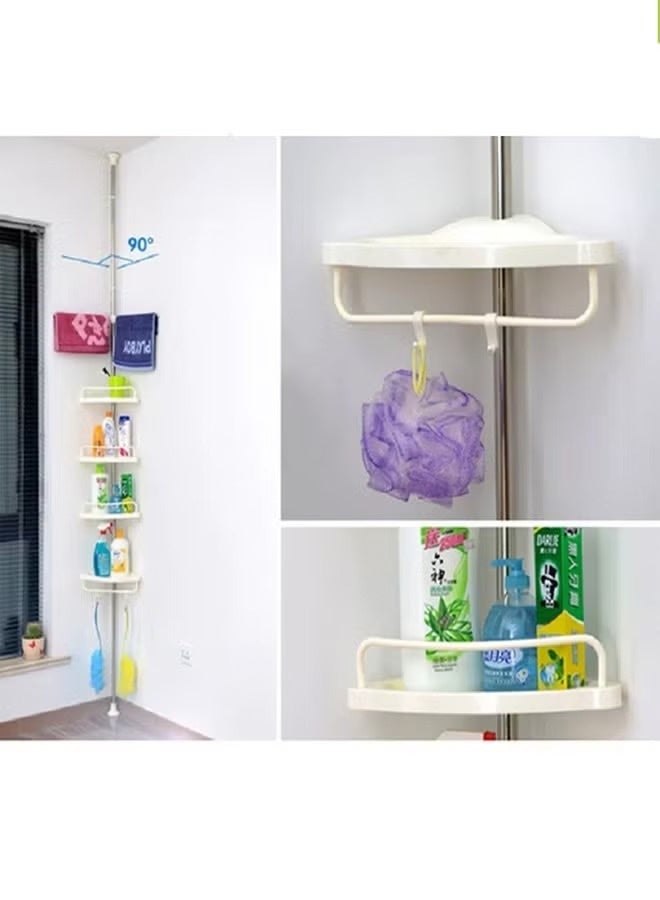 Wall Mounted Multi Functional Bathroom Storage Rack and Hanger - Image 5